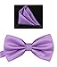 Tieworld Men's Formal Tuxedo Banded Pre-Tied Bow Tie Set