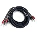 AudioQuest Type 4 Star Quad Gold BFA Speaker Cables - 6 ft. (1.82m) - 2-Pack