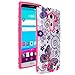 LG G4 Case, Style4U Butterfly Design Slim Fit Hybrid Armor Case for LG G4 with 1 Style4U Stylus [Butterfly Hot Pink]