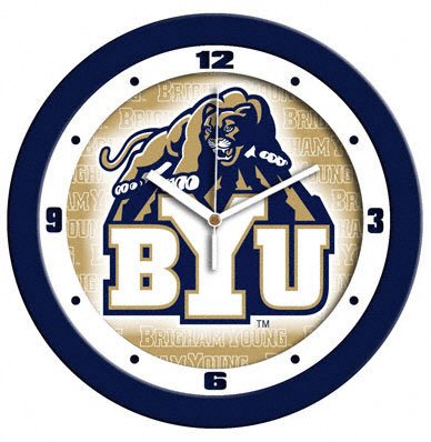 BYU Cougars Dimension Wall Clock