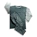 Private Label - Mens Big And Tall Long Sleeve Woven Pajamas, Charcoal Grey, Grey