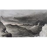 Fishermen in a Storm, by John Glover (Print On Demand)