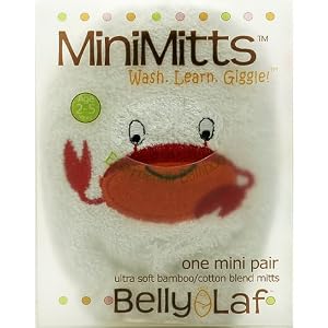 Bellylaf MiniMitts Wash Learn Giggle - Rocko the Crab by Bellylaf