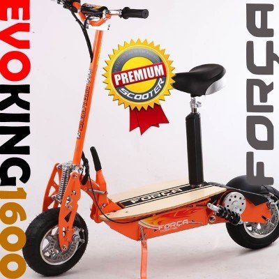 FORCA EVOKING-1600 ElektroRoller Scooter XXL-Reifen ORANGE EVOKING FORCA EVOKING-1600 ElektroRoller Scooter XXL-Reifen ORANGE EVOKING
