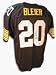 Rocky Bleier Autographed Pittsburgh Steelers Black Throwback Jersey