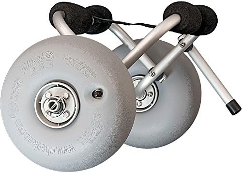WHEELEEZ Kayak Cart Mini Aluminum Grey