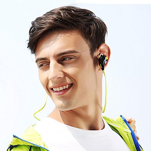 ZimIBL QY7 In-ear Mini Lightweight Wireless Stereo Music and Calls Earphone Sport Sports/Running&Gym/Exercise Bluetooth Earbuds Headphones Headsets with Microphone for iPhone 5s 5c 4s 4, iPad 2 3 4 New iPad, iPod, Android, Samsung Galaxy, Smart Phones Bluetooth Devic (Green)