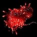 1 X 100 LED 10m String Decoration Light for Christmas Party Wedding 110V (red) Ships from CA