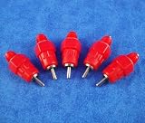 51NfZP8yjOL. SL160  ***Threaded Style*** Oasis Poultry Water Nipples, 5 Pack, Sanitary Water for up to 15 Chickens, Turkeys, Geese or Ducks