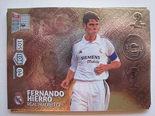 Fernando Hierro LEGEND 14/15 UEFA Champions league PANINI Adrenalyn Card