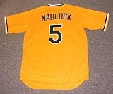 BILL MADLOCK Pittsburgh Pirates 1979 Majestic Cooperstown Throwback Away Baseball Jersey, 2XL