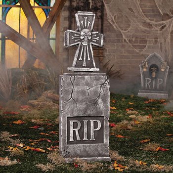 FOAM "RIP" TOMBSTONE