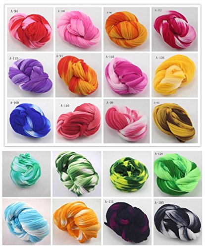 2.5m Mixed Colors Nylon Flower Stocking Making Accessory Handmade Diy Crafts (6pcs/lot)