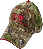 Wisconsin Realtree Camo Stretch- Fit with Classic Bar Design Hat