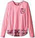 Dream Star Big Girls' Pocket Tee with Print Top Hangdown