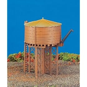 HO Built Up Sodor Water Tower from Bachmann HO Buildings