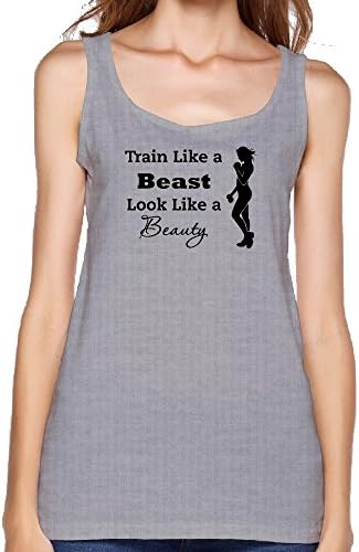 Women's Train Tank Top Train Like A Beast Look Like A Beauty