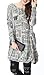 ELLAZHU Women Baggy Newspaper Knit Pullover Dress Onesize SZ44