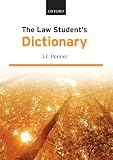 The Law Student's Dictionary
