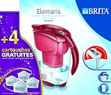 Brita - 1008046 - Coffret Noel Elémaris Meter - Rouge + 4 Cartouches Gratuites