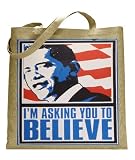 Barack Obama Believe Canvas Tote Bag