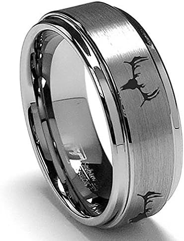 Deer Skull Deer Hunting Ring By Southern Designs (7.5)