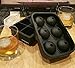 kitchenguru Silicone Ice Cube Trays & Molds - Large Cubes AND Round Ice Ball Maker Combo Kit - Impress your friends with the coolest of ice cubes that won't water down your drink!