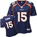 Tim Tebow Navy Reebok NFL Replica Denver Broncos Women's Jersey - Medium
