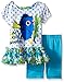 Disney Girls' 2 Piece Finding Dory Short Set, Turquoise, 3T