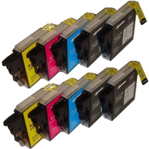 Multipack Brother LC39, LC985 - 10 HIGH QUALITY 