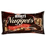 Hershey's Nuggets, Special Dark with Almonds, 12-Ounce Bags (Pack of 4)