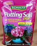 African Violet Potting Soil + Extended Feed Plant Food
