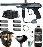 2007 Blue/Grey Spyder XTRA Paintball Marker Gun MEGA