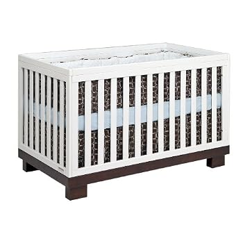 Set A Shopping Price Drop Alert For Babyletto Modo 3 in 1 Crib with Toddler Rail, Two Tone