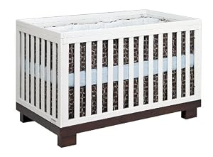Babyletto Modo 3 in 1 Crib with Toddler Rail, Two Tone