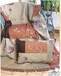 Floral Chenille Throw Blanket