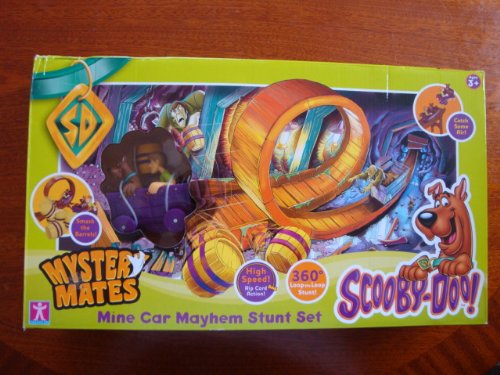 SCOOBY DOO MINE CAR MAYHEM STUNT SET