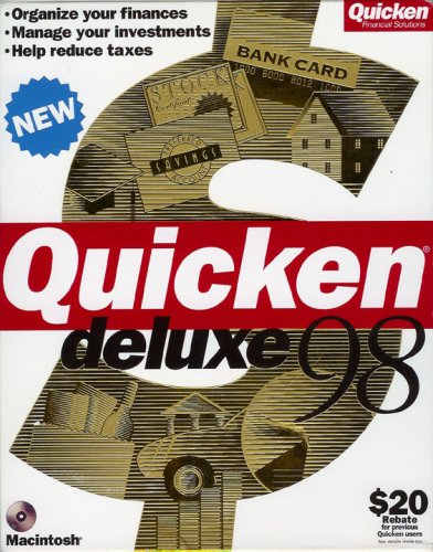 Quicken Deluxe 98 for Macintosh