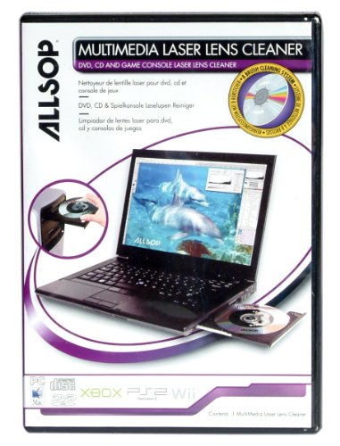 Allsop 05600 CD ROM Lens Cleaner Linsenreiniger f&uuml;r CD/DVD/Spielkonsolenlaufwerk
