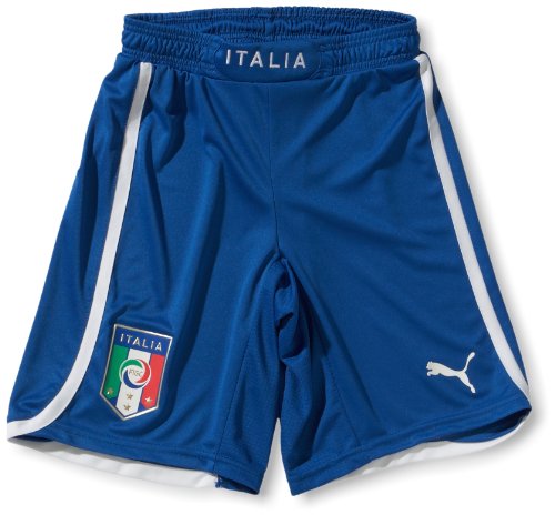 PUMA Kinder Fußballshorts Italia Home & Away  Replica, team power blue, 164, 740363 01