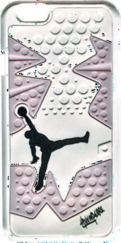 Nike Jordan 6 VI White Grey Silicone Rubber iPhone 6/6s Case