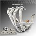 Stainless Header 02-07 Mitsubishi Lancer ES / LS / OZ Non-Turbo 2" Outlet Direct Bolt-On