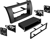 Toyota In-dash Receiver Kit Fits 2007-up Tundra models Chassis size E, DD Matte black