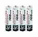 Uniross Classic 4 X Aaa 700 Mah Rechargeable Batteries