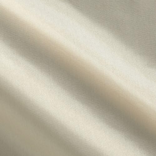 Silk Habotai Abba Cream Fabric