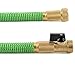 GrowGreen 2017 Garden Hose 75 Feet Expandable Hose with All Brass Connectors, High Pressure, Expanding Garden Hose