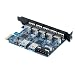 ORICO PVU3-5O2U PCI-e Karte mit 7 USB3.0 Ports (5 ext. + 2 int.)