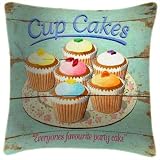Cup Cakes - Party Cakes Cushion - Martin Wiscombe Cushions