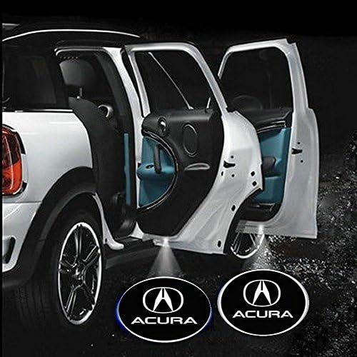 2 X Latest 6th Gen Car Door Shadow Laser Projector Logo LED light for ACURA ILX TSX TL RLX RDX MDX ZDX RL DL EL NSX CL CSX Integra All series
