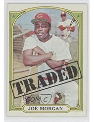 Joe Morgan TR Cincinnati Reds (Baseball Card) 1972 Topps #752